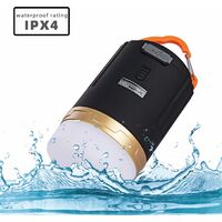 LangRay Camping Lantern LED Camping Lantern 4800mAh Tent Lights Rechargeable Battery, Water Resistant, Magnetic Base, 3 Light Modes for Camping, Work, Hunting, Fishing