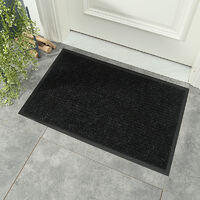 1pc Home Entrance Door Mat With Pebble Pattern, Simple Style, Absorbent,  Bathroom Non-slip Floor Mat