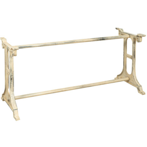 Garden table leg base Solid iron and cast iron structure, ideal for indoors and outdoors. Stone, marble, glass, wood tops (1/5)
