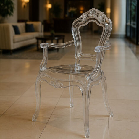 Wooden Kitchen Chairs Dining Room Armchairs Bedroom Polycarbonate Chairs Living Room Outdoor Plastic Armchair