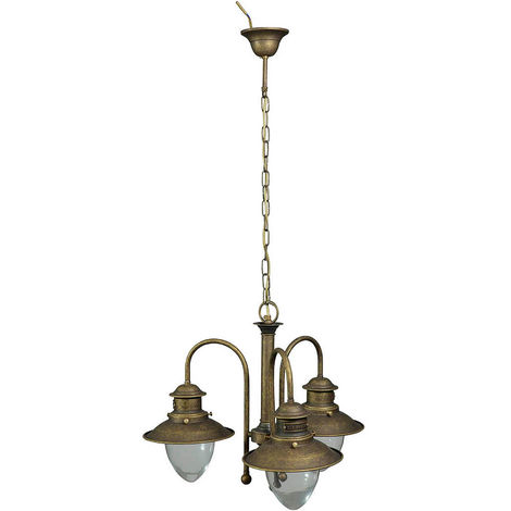 W56XDP56XH105 cm sized Made in Italy Old Navy style Chandelier