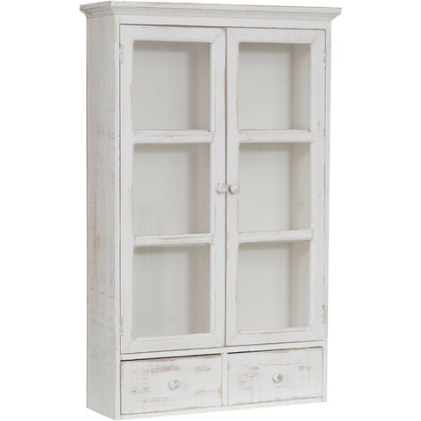 Shabby chic deals wall cabinet