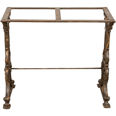 Antique table deals base