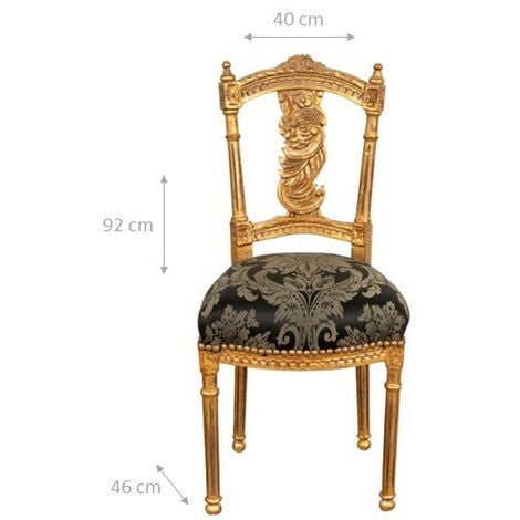 Louis XVI armchair in solid wood - Louis XVI Chair - Chair