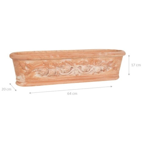 Terracotta vase Outdoor pot Made in Italy Large terracotta pot Flower pot for garden Balcony planter Plant pot Handmade Jar