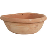 Fountain basin Terracotta garden fountain Outdoor wall fountain Wall fountain Made in Italy Sink Wall decoration
