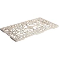 Cast iron doormat entrance 58x34x1.5 cm Rectangular outdoor doormat Home entrance doormat Non-slip metal mat