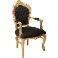 Louis XIV French style solid beech wood made armchair