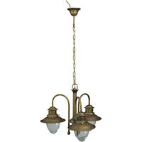 W56XDP56XH105 cm sized Made in Italy Old Navy style Chandelier