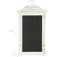 WALL BLACKBOARD WITH WOODEN FRAME BIANCO MADE IN ITALY