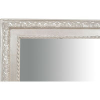 Wall-mounted and wall-hung vertical/horizontal mirror L72xPR4xH180 cm antique silver finish
