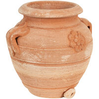 Handmade 100% Made in Italy terracotta jar