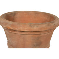 CONCA IN AGED TUSCAN TERRACOTTA 100% MADE IN ITALY ENTIRELY BY HAND