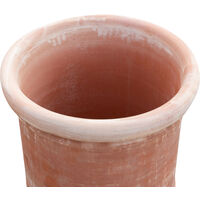 VASE CONCA AGED, IN TUSCAN TERRACOTTA L62XPR62XH55 CM
