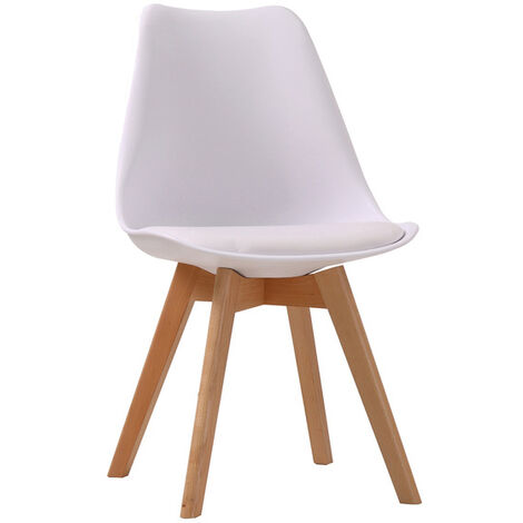 Lovet Chair White (Pack Of 2) - White