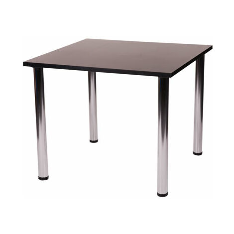 Fabizona Chrome Table Square - Small Or Large Table Tops Taupe White Laminate 500x500mm Square
