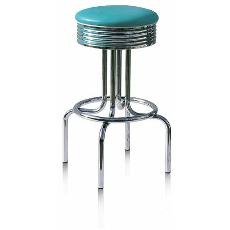 Florida Fifties Breakfast Bar Stool Various Colours Red - Red