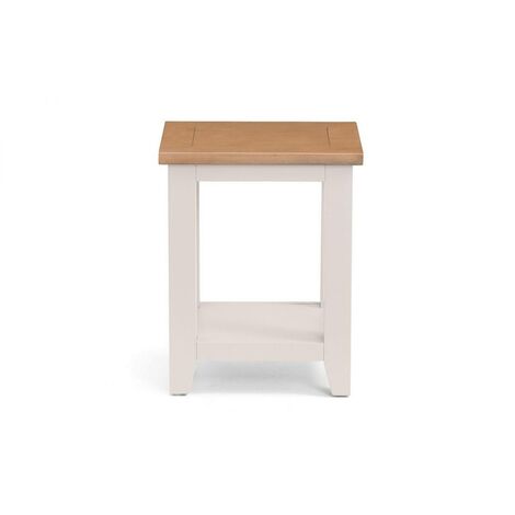Rachet Lamp Table Grey/Oak - Transparent
