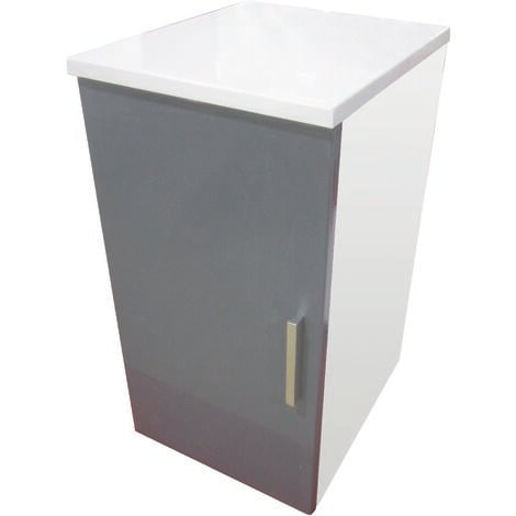 [JAMAIS UTILISE]Meuble bas GLUSGLUTT gris