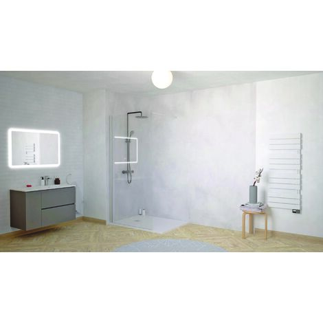 ONDEE ZEN - Panneau mural DEKORPANO - Béton - Mat texturé - PALOMA - 1,2 m x 2,55 m x 4 mm