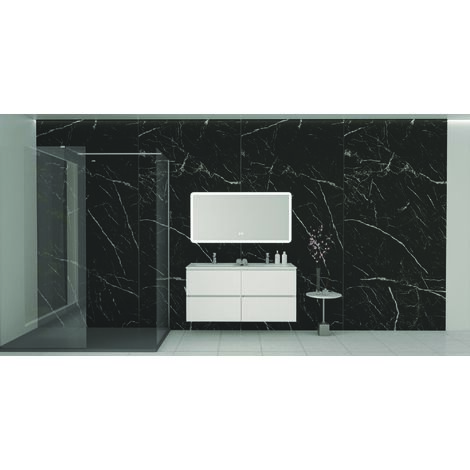 ONDEE ZEN - Profilé de panneaux muraux jonction 4mm Noir (1/4)