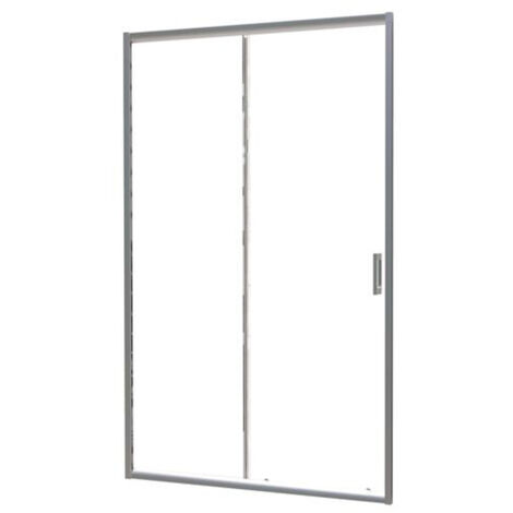 ONDEE ZEN - Porte de douche NAPA - Coulissante - Finition satiné - 160x195cm (1/4)
