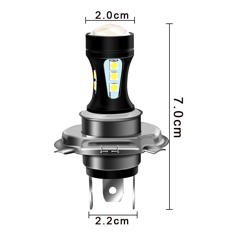 Kaufe 2 Stück H7 LED-Scheinwerferlampen-Umrüstsatz, Super-Fernlicht,  Abblendlicht, 4000 lm, 6000 K, 80 W