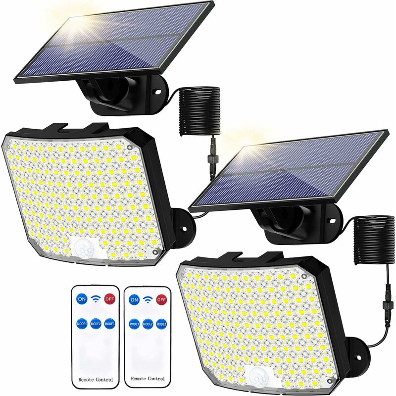 Solar-Clip-On-Leuchten, IP65, wasserdicht, 2 Modi, Infrarot-Sensor,  Outdoor-Clip-Bewegungssensor-Leuchten für Zaun