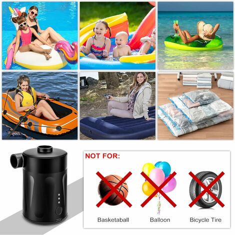Tragbare Luftpumpe Camping Outdoor USB Schwimm ring Mini