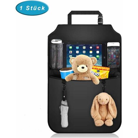 1 Stück Premium Rückenlehnenschutz Auto 1 Stück Autositz Organizer mit  1 