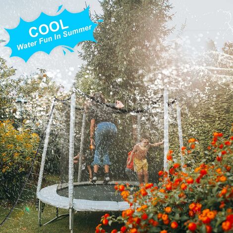 Outdoor Wasserspaß Sprinkler für Kinder Sommer Trampolin Wasserpark für Kinder 