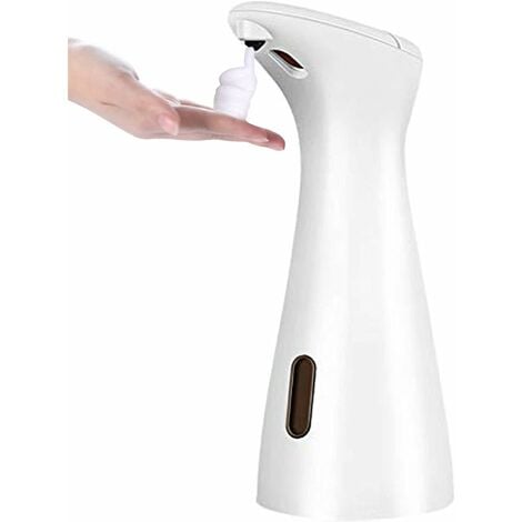 200 ml Automatischer Küche Sensor Kapazität Seifenspender Weiß (Größe: Seifenspender Handseifenflasche Badezimmer Smart A)