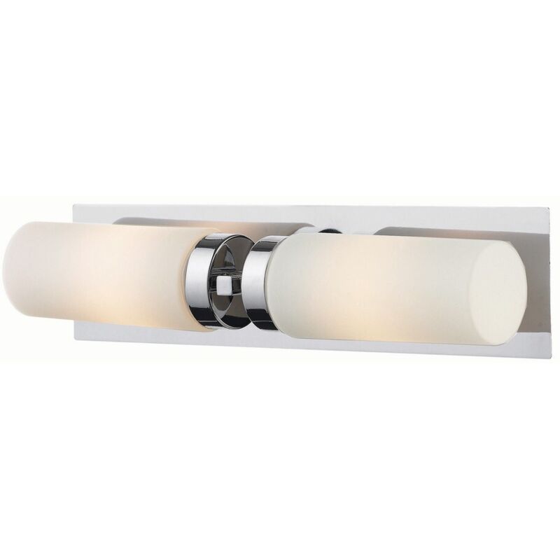 Lampe De Toilette Chromée Polie 3 Ampoules - Murale - Occasion