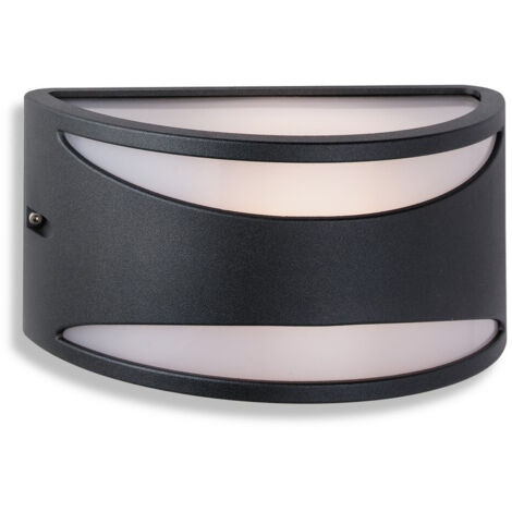 Applique murale Meridian Noir 1 ampoule 25cm