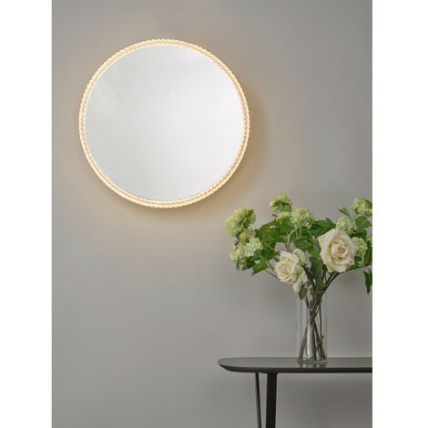 Miroir LED salle de bain Yevan Miroir 1 ampoule 8cm