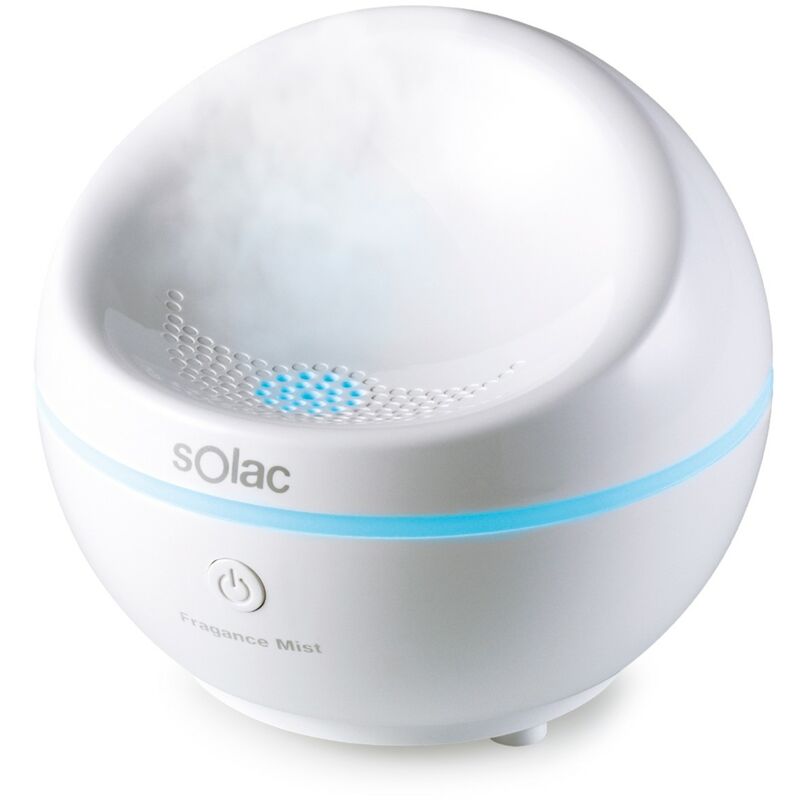 Solac HU1052 Fragance-Mist - Humidificador ultrasónico compacto apto para esencias,