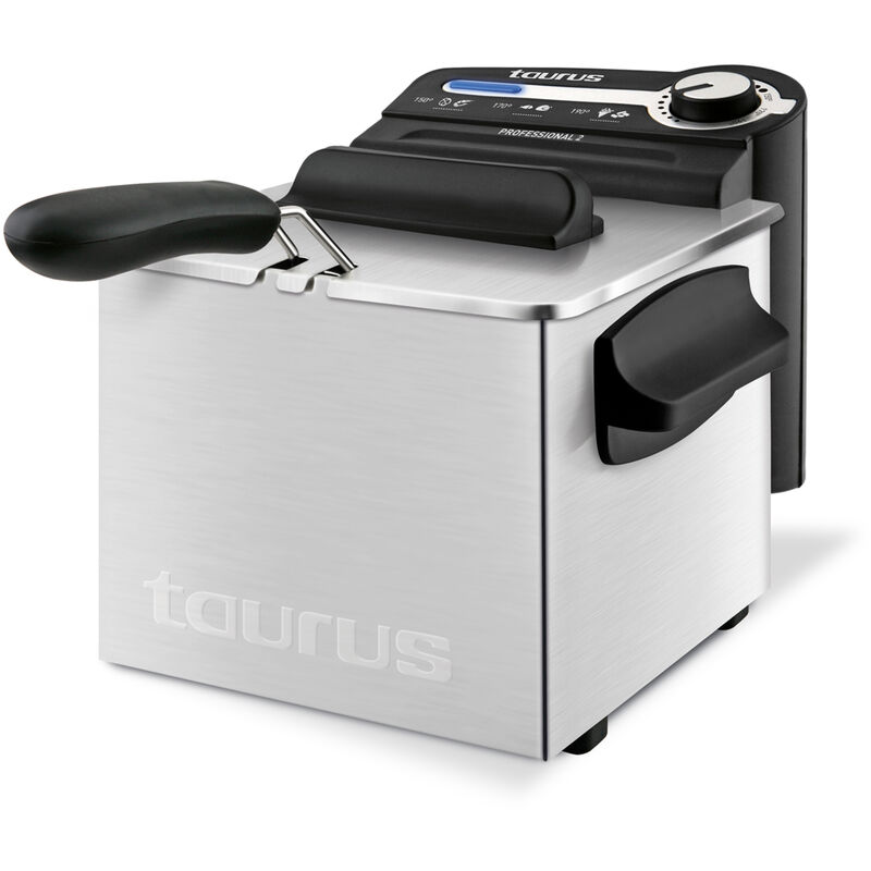 Taurus Professional 2 Plus - Freidora de aceite de 2L y 1700W