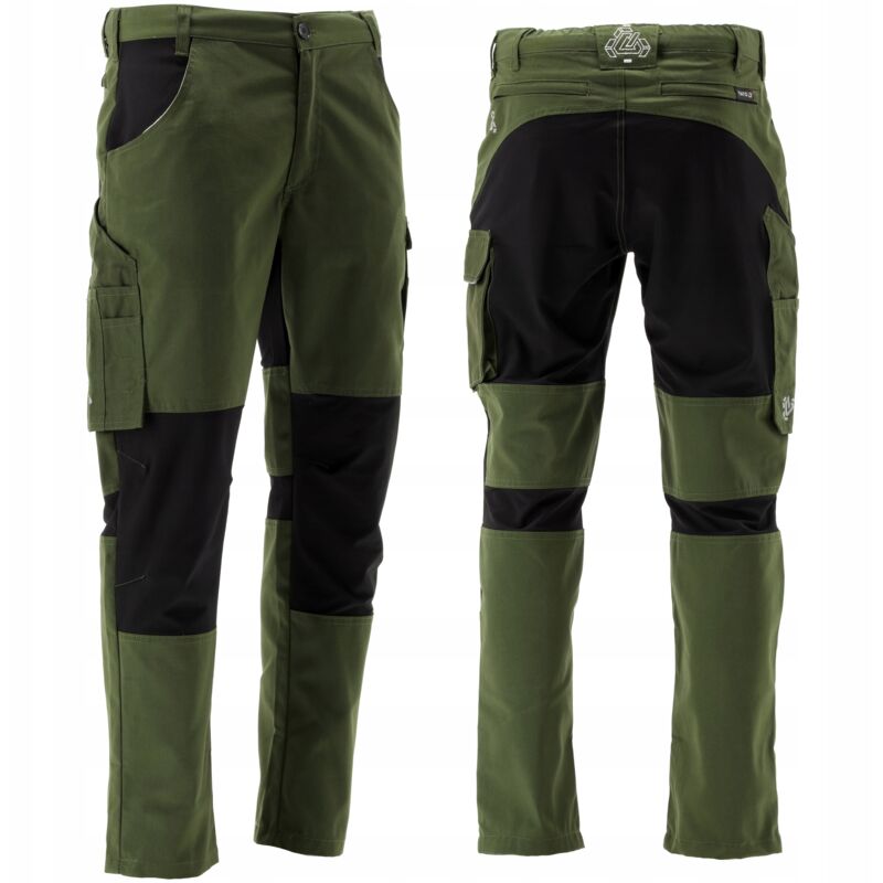 pantalon-de-travail-serwal-4-way-stretch-vert-noir-taille-s