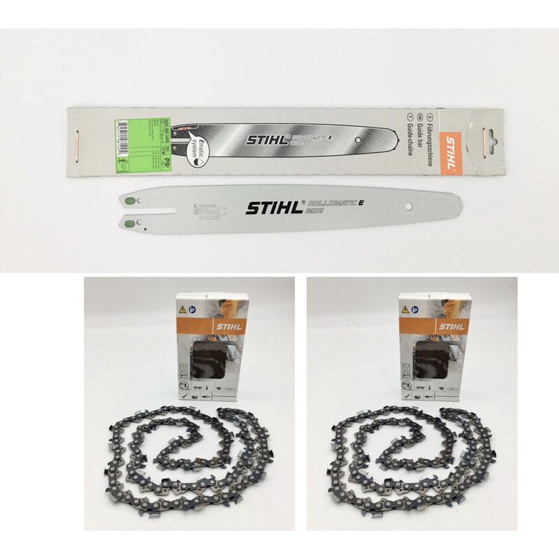 Guide chaîne tronçonneuse Stihl Rollomatic E Mini 1/4P 1,1 35 cm 30050083409