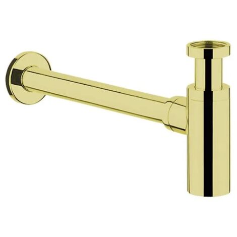 Garniture de vidage design siphon lavabo & vasque - or (1/2)