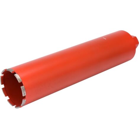 Couronne de forage diamantée, béton armé, béton, granit, 102mm, 1 1/4 (1/4)