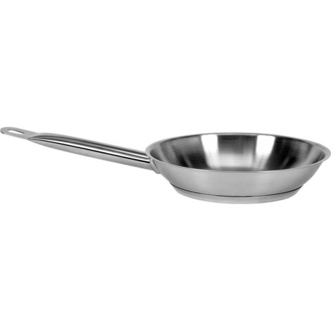 YATO Poêle à frire en acier inoxydable - Ø20 cm - 1,3L - pour toutes les cuisinières (1/5)