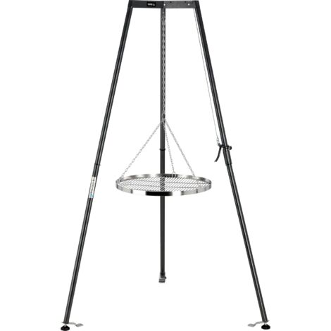 Hängegrill Dreibein aus Edelstahl, 66 cm (1/5)