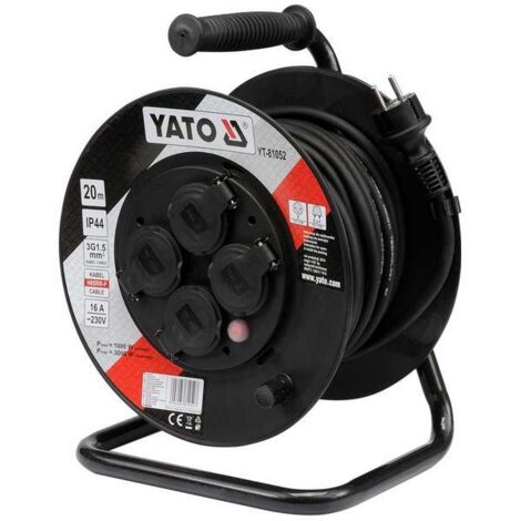 Yato przedłużacz bębnowy 40m 3 x 1,5mm2 ip44 81054 (1/2)