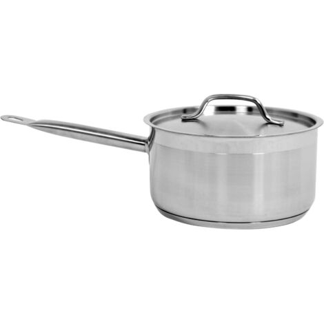 Casserole avec couvercle inox 20x10,5cm 3,3L (1/5)