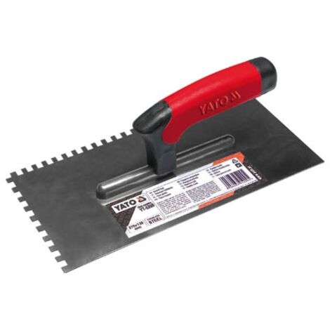 Peigne carrelage inox dent 6x6 mm YT-5202