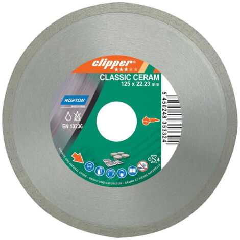 Clipper coupe diamant CLACeram 1670 115 x 22.23 mm