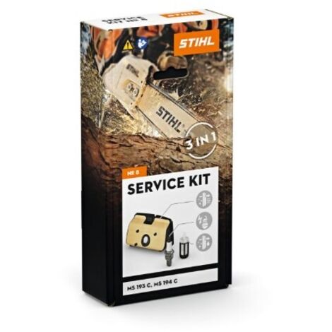 Kit d'entretien STIHL numéro 8 pour les tronçonneuses MS 193 C - MS 194 C