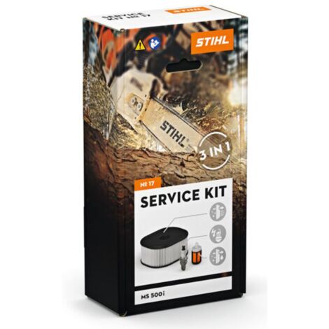 Kit d'entretien numéro 17 Kit d'entretien STIHL pour la tronçonneuse MS 500i