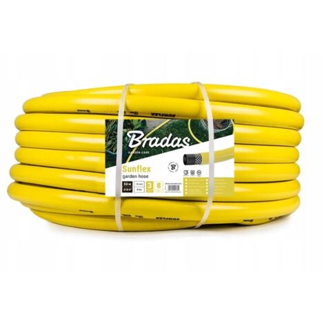 Tuyau d'eau, tuyau de jardin, tuyau d'arrosage 1/2" - 50 m 8 bar